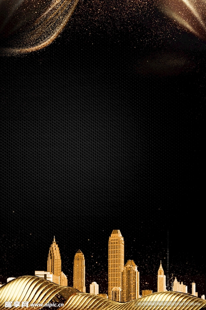 金色背景