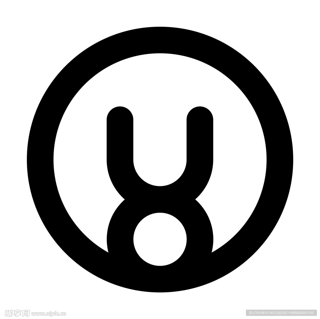 U8字母数字金融投资品牌log