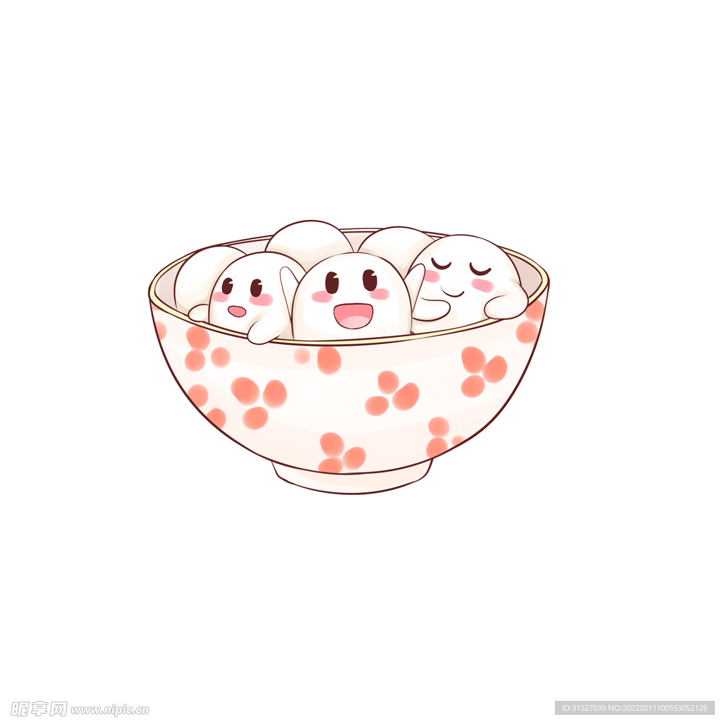 卡通汤圆