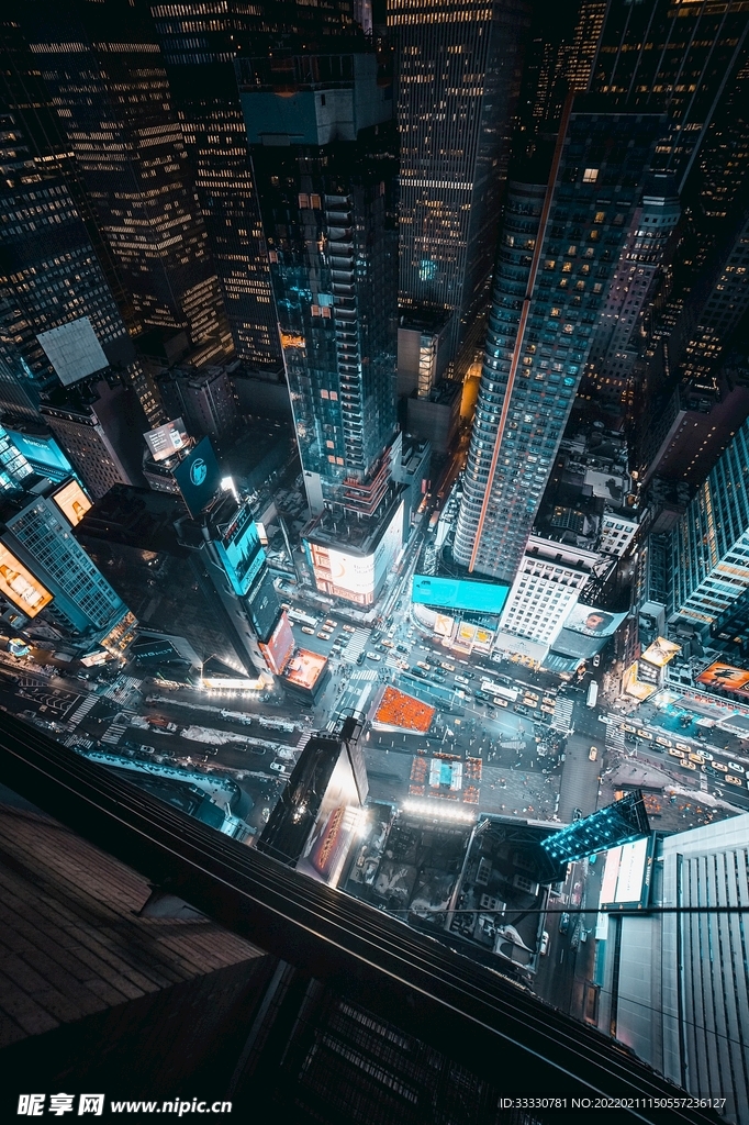繁华城市夜景
