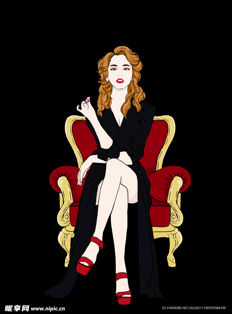 妇女节时尚女王