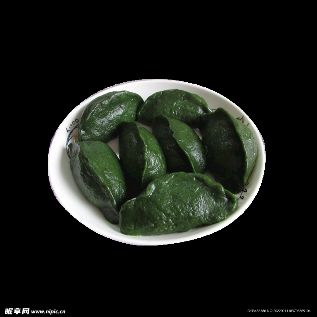 清明节美食艾草青团