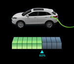 新能源车辆电量素材