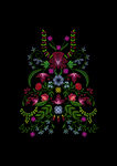 绣花花卉
