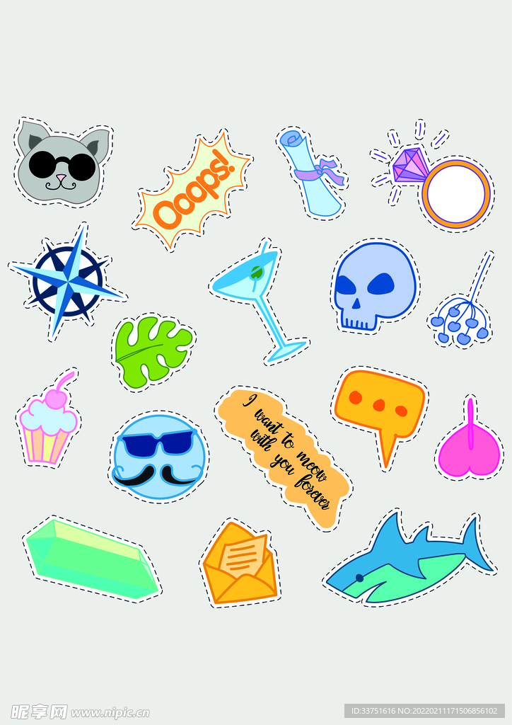 潮流插画