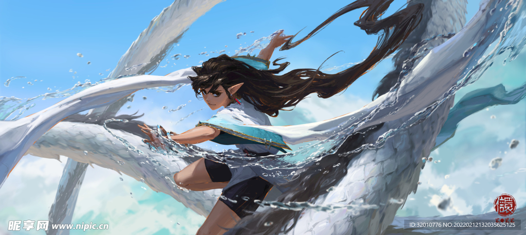 美女
