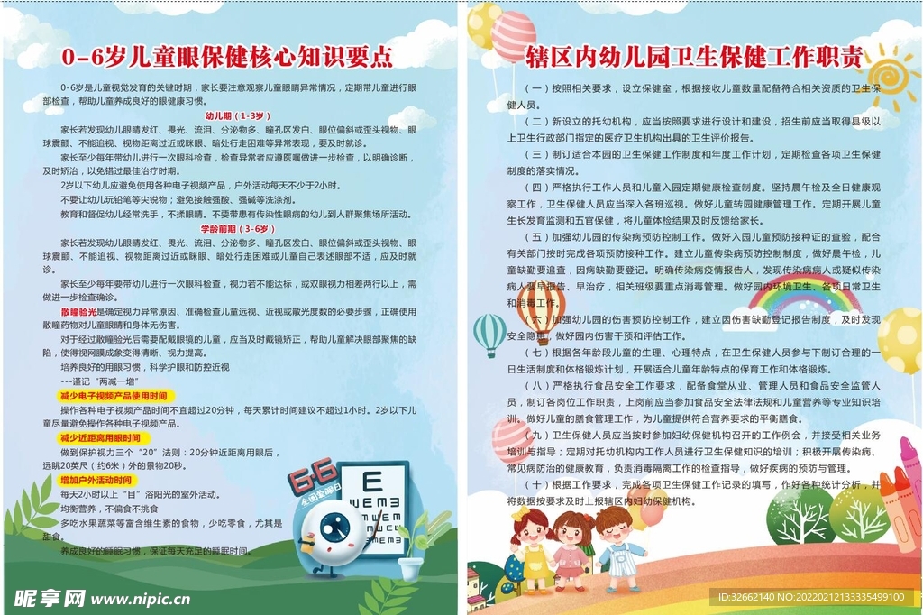 0-6岁儿童眼保健核心知识要点