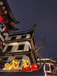 上海豫园元宵灯会老虎花灯