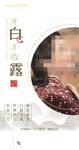 白露节气海报