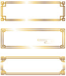 金色边框