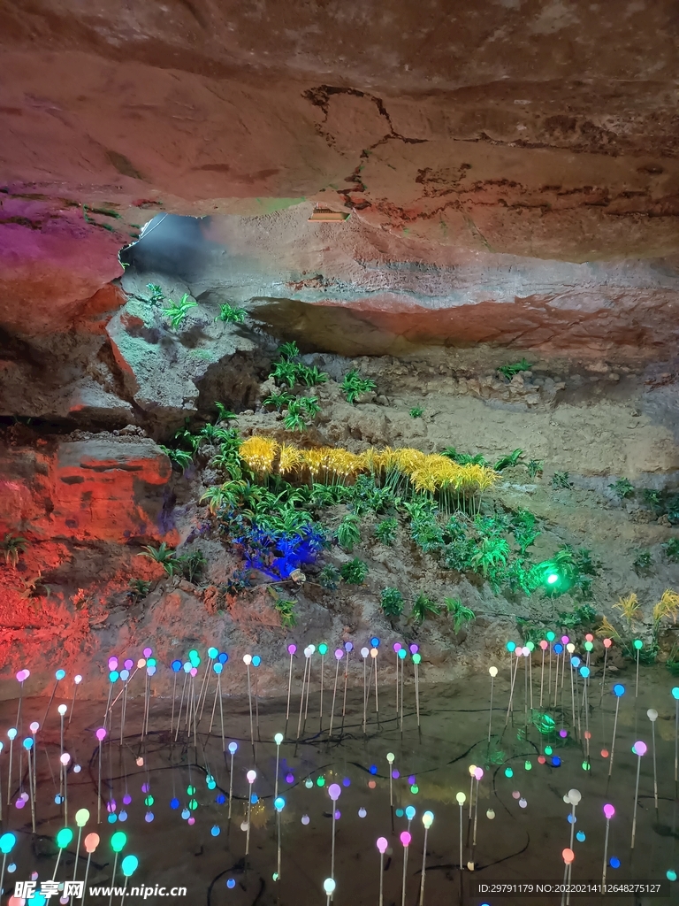 天然溶洞 沂蒙地下画廊 沂蒙山