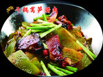 干锅莴笋腊肉