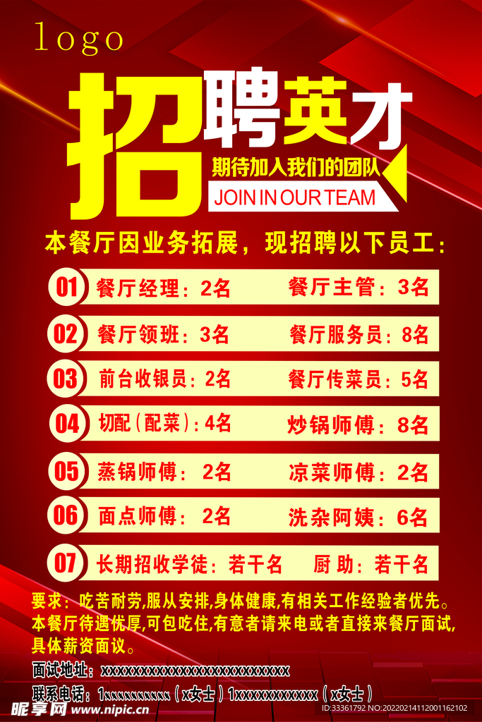 招聘英才