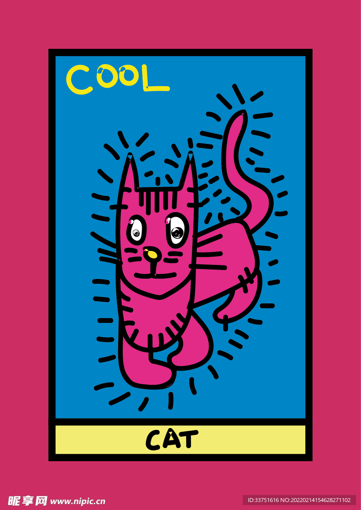 猫咪抽象