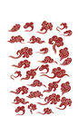 中国风传统祥云纹图案