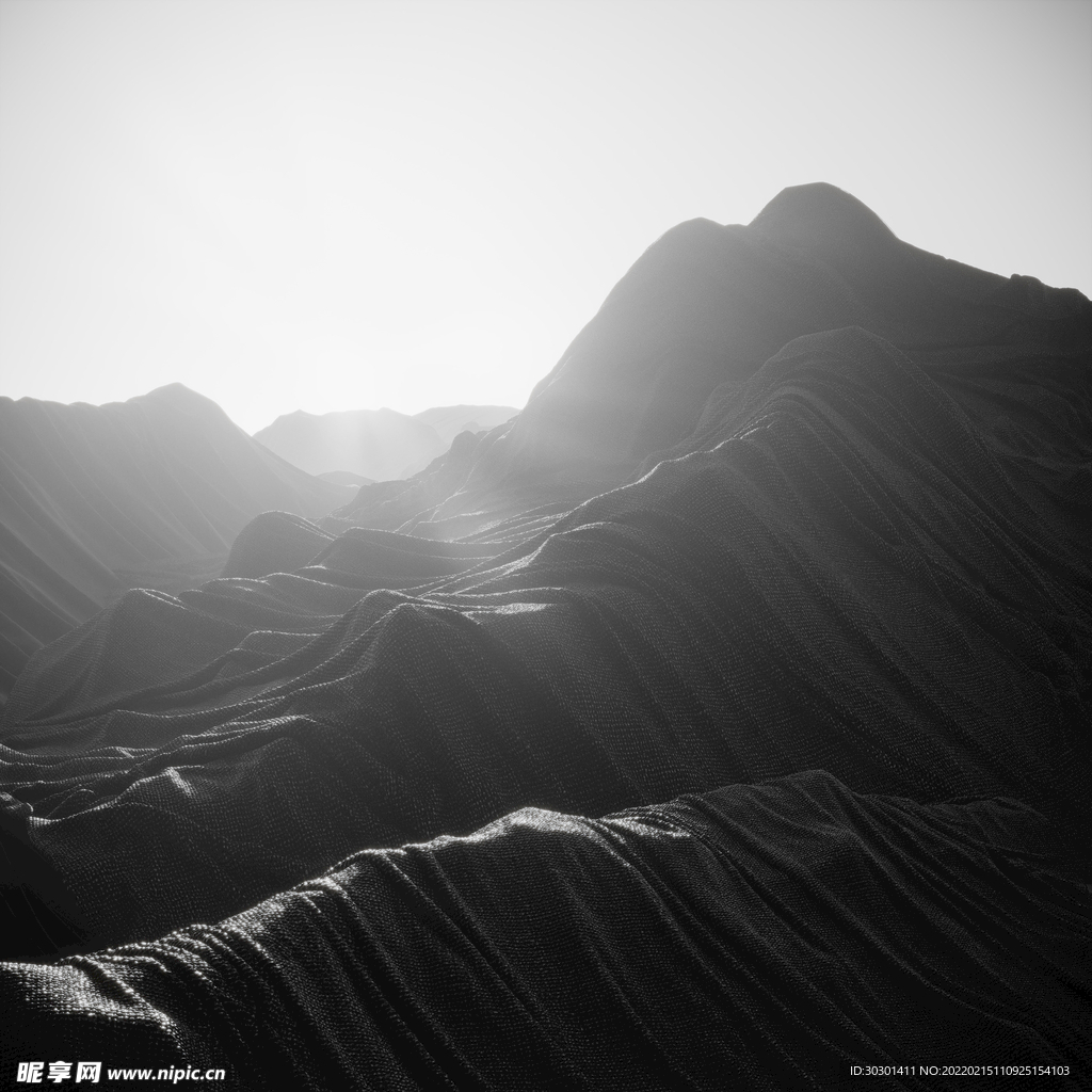 质感科技山脉背景