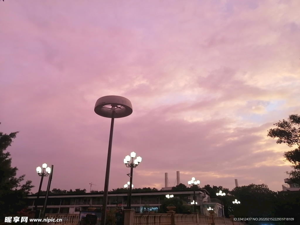 夕阳西下
