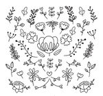 欧式边框  高档花纹 小花边 