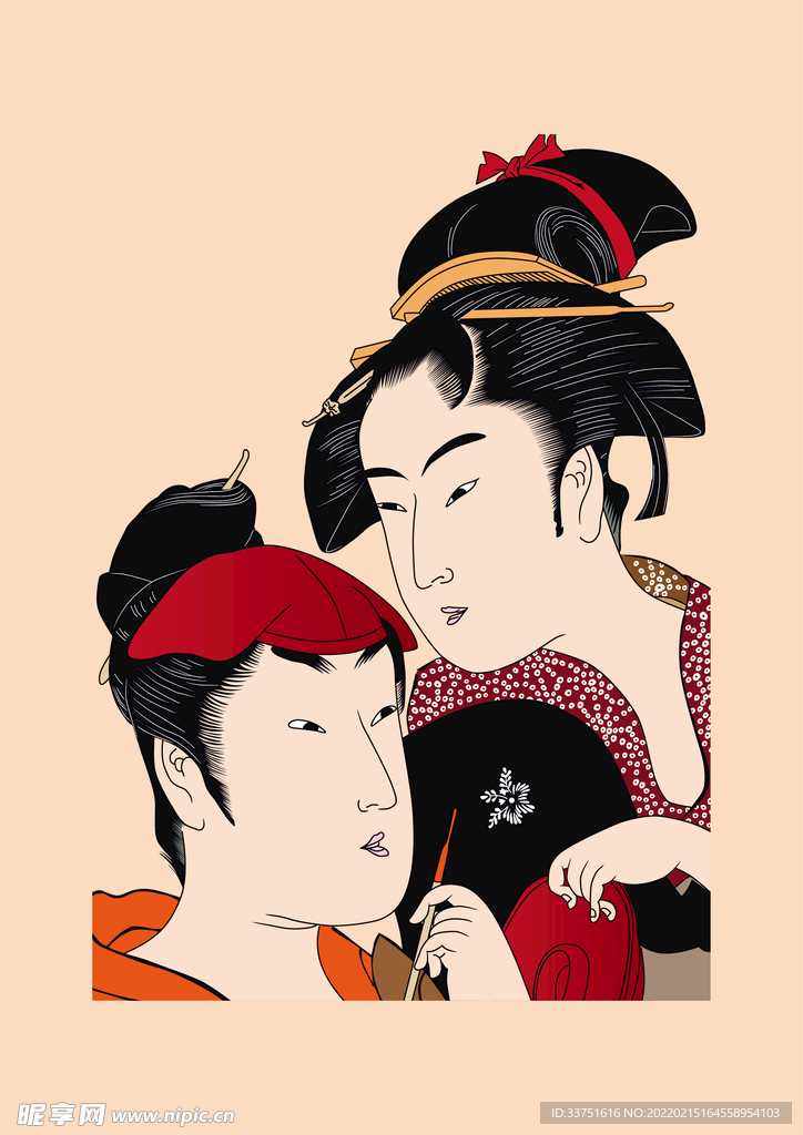 日式插画