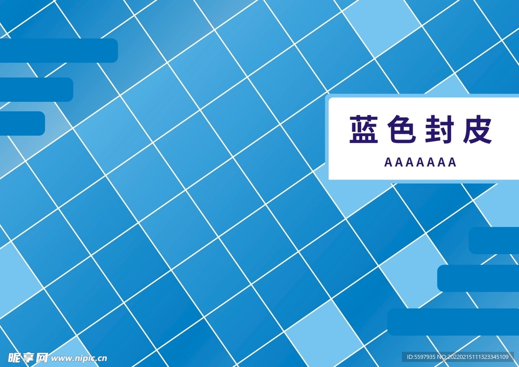 蓝色封皮