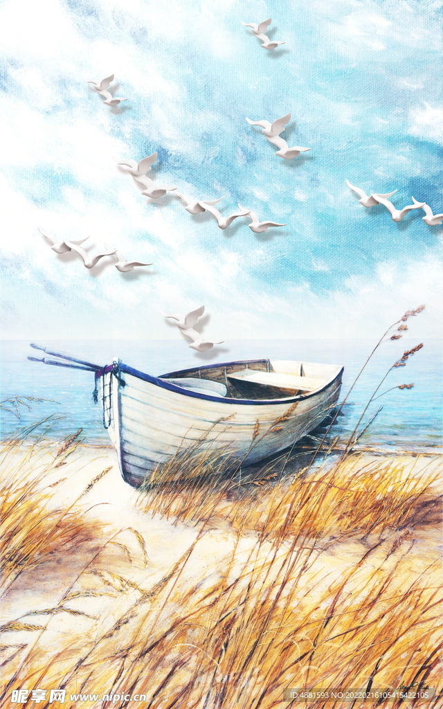 油画