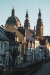 德国圆顶教堂中世界建筑街道