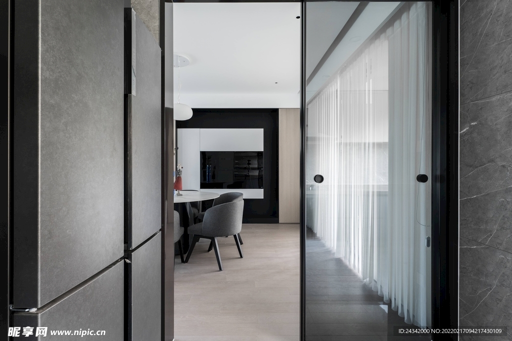 简约风格家装实景图