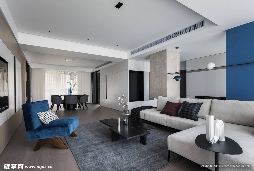 简约风格家装实景图