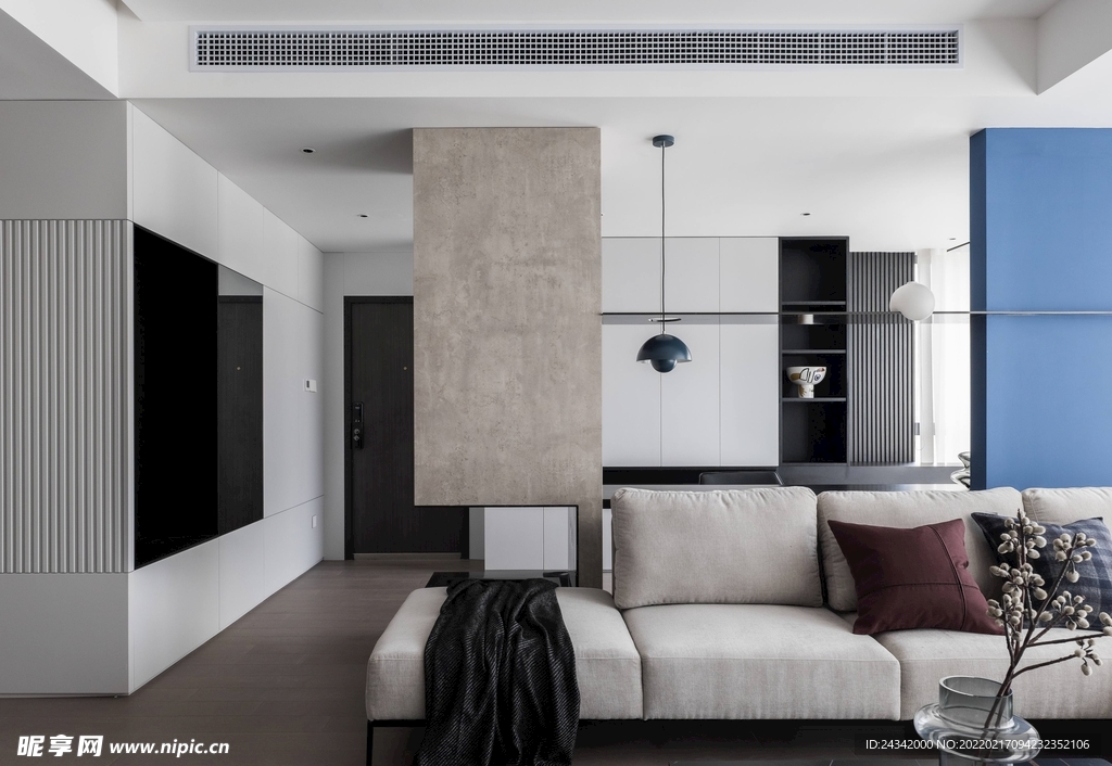 简约风格家装实景图