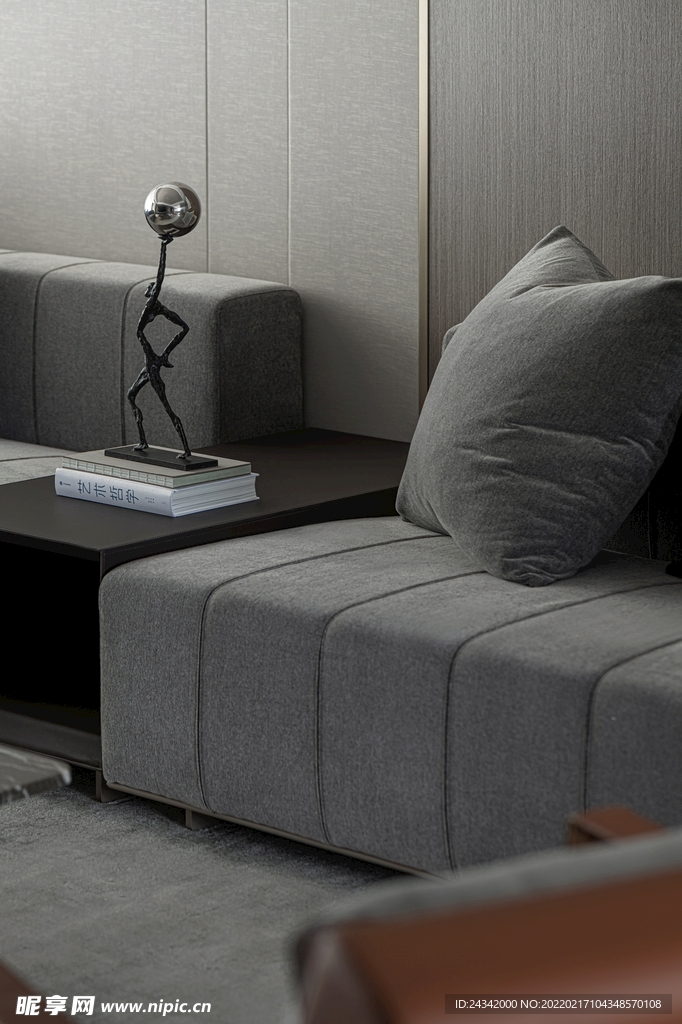 简约风格家装实景图