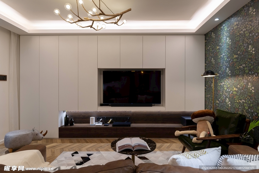 简约风格家装实景图