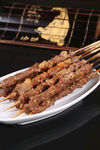 跟羊肉串