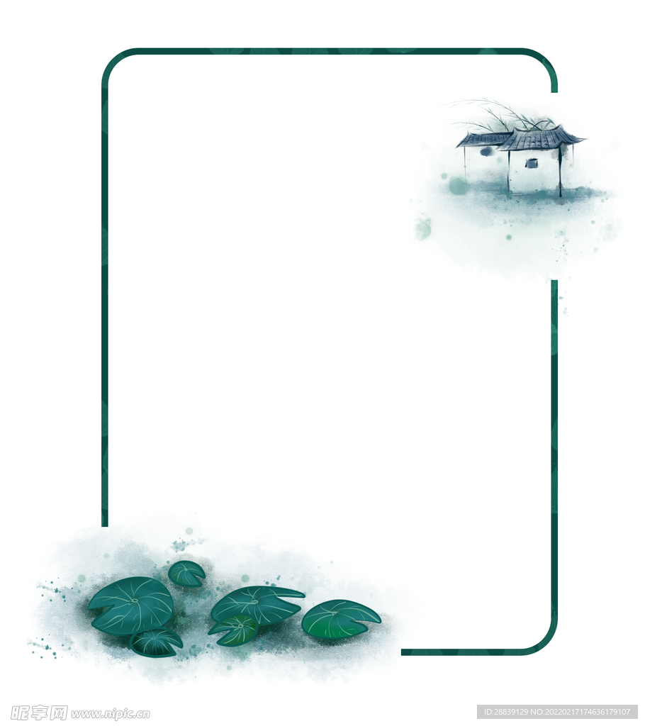  建筑边框 