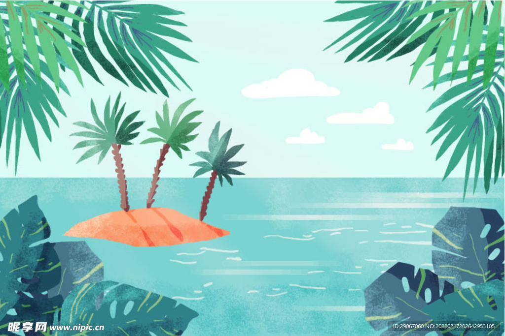 旅行插画