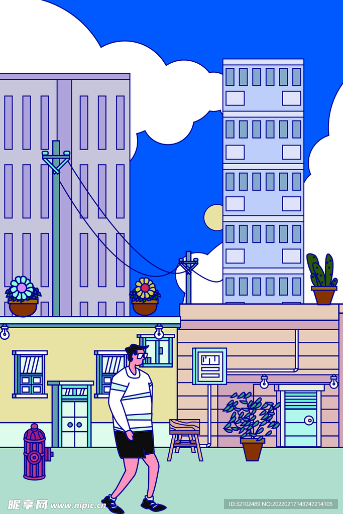 生活插画