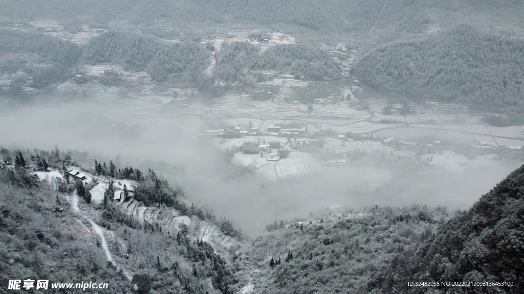 大雪封山