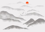 水墨山水