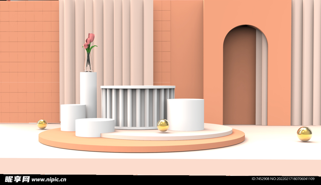 花瓶场景