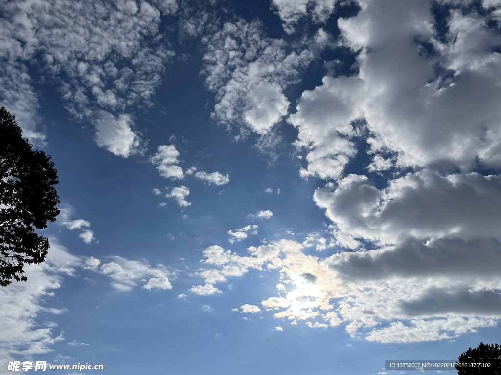 蓝天 白云 晴朗 天空
