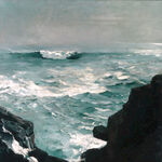 油画  