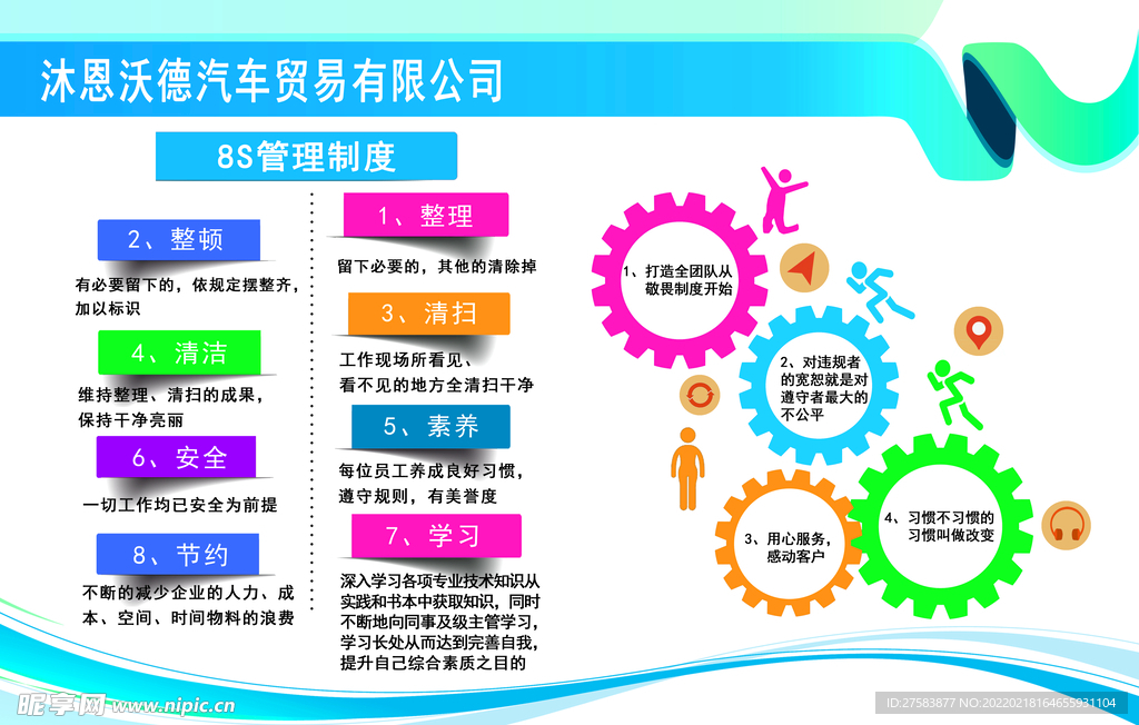 公司8s管理制度