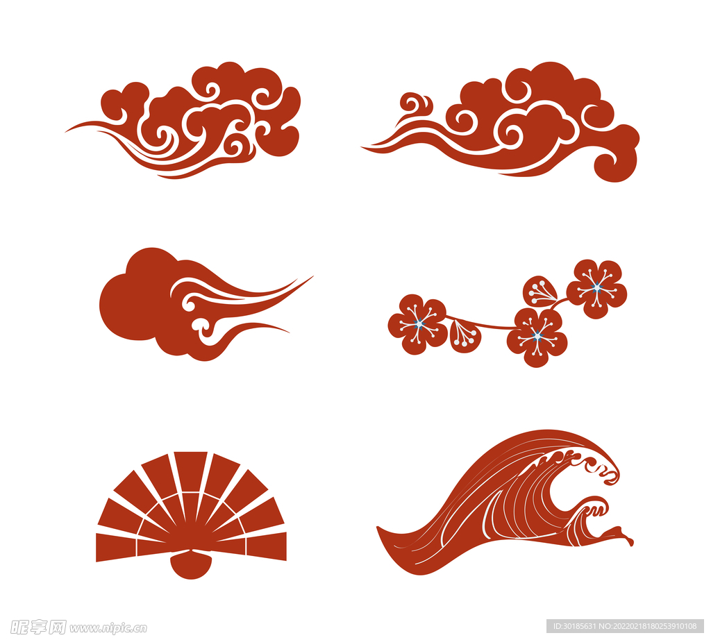 国潮矢量元素