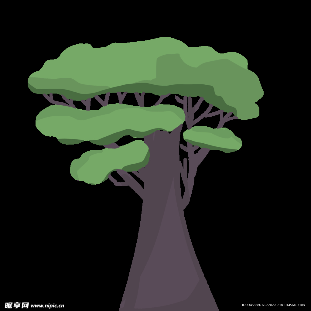 春季绿色植物