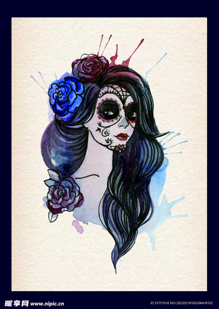 女人插画