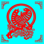 喜上眉梢剪纸