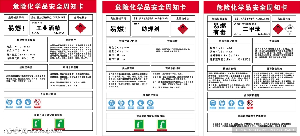 化学品周知卡