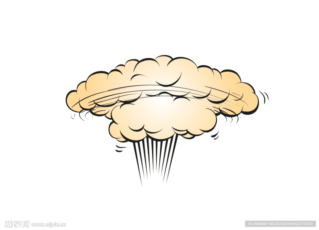 爆炸蘑菇云