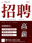 招聘海报