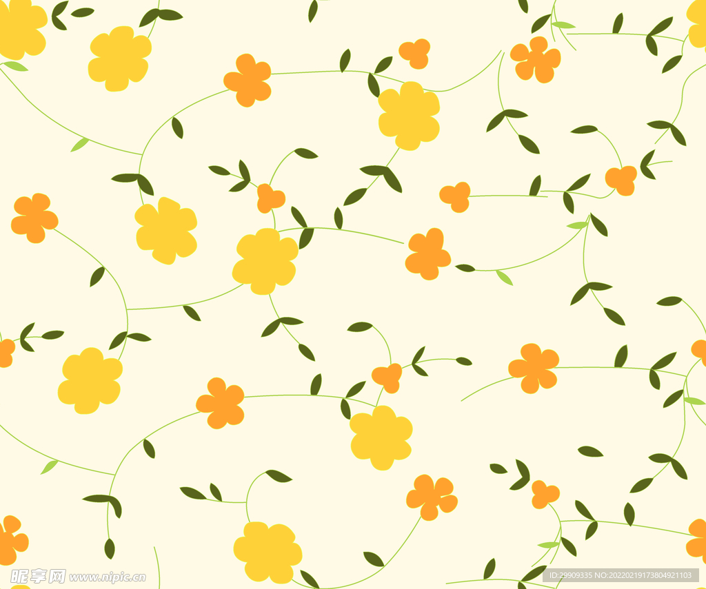 碎花