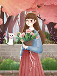 妇女节插画